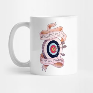 archery to live Mug